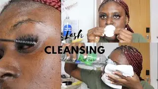 How to clean your lashes at home with no lash bath | itsisatta