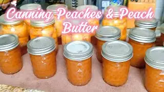 Filling the Pantry with Summer Sunshine | Peaches & Peach Butter