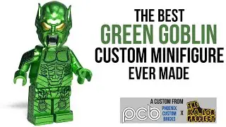 AMAZING Green Goblin Custom Minifigure (Phoenix Custom Bricks Review)