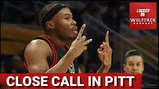 SWEATY: NC State Basketball Avoids Disaster at Pitt - Stacks Another ACC Road Win | NC State Podcast