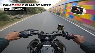 DUKE-250 PURE EXHAUST NOTE | ADRENALINE RUSH | ARYANVLOGS02
