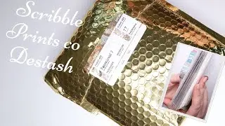 Unboxing Scribble Print Co Destash Mailer: Over $375 worth of Planner supplies for $50