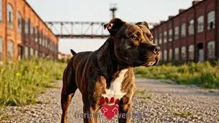 American Staffordshire Terrier (AmStaff) | Kraftvolle Hunderasse in urbaner Landschaft &ndash; Kurzvideo
