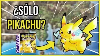 ⚡ RETO POK&Eacute;MON ⚡ &iquest;PUEDO PASARME POK&Eacute;MON AMARILLO S&Oacute;LO CON PIKACHU?
