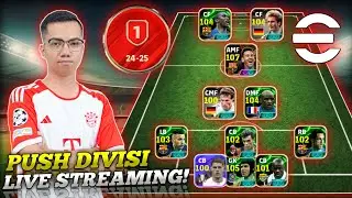 PUSH RATING DIVISI GASS NO TOXIC|EFOOTBALL 2025