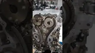 cylinder bank #2 , first stage timing chain installation V-6 cadillac, chevrolet ,gmc