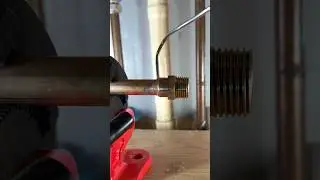 New sink tap and copper pipes!