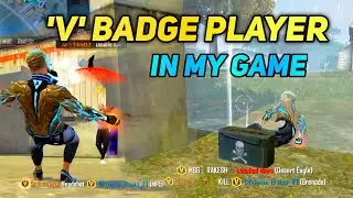 V Badge Player In My Game - Free Fire V Badge OP Revenge -Free Fire Telugu - MBG ARMY