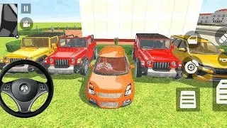 Franklin v/s  Building Showroom! 🚗 Super Car's + Bike's CRAZY Rooftop Jump Android Game play 2025!!