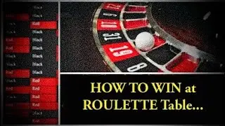 ROULETTE Column Bets Winning Strategy. online roulette. roulette table.