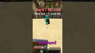 Day 11 of dueling every day for my subscriber count #duel #minecraft #viral #pvp #epic