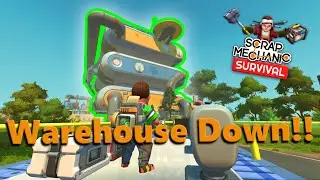 First Warehouse Raid!? | Scrap Mechanic Survival ep. 37