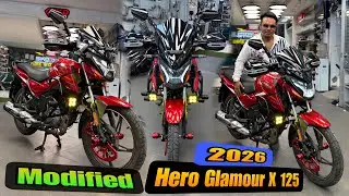 Hero Glamour X 125 Modified 2026 |🔥 Best Budget Modification | Skd bike world