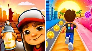 🔴 LIVE Subway Surfers vs Kooply Run Subway Craft | Cartoon Subway Run Adventure #subwaysurferslive