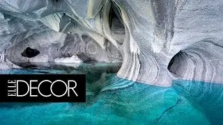 Chile's Marble Caves Might Be The Most Beautiful Natural Wonder | ELLE D&eacute;cor