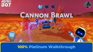 Astro Bot: Cannon Brawl 100% Platinum Walkthrough [4K]