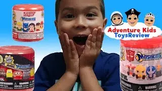 Mashems SURPRISE OPENING!! Mashems Justice League, Mashems Disney Pixar Cars 3, Mashems Transformers