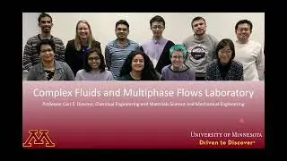 Complex Fluids and Multiphase Flows Laboratory