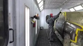 spray clear coat