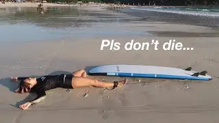 surfing siang bolong with me (surf vlog)