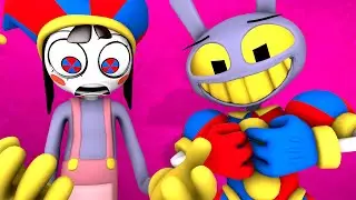 THE AMAZING DIGITAL CIRCUS : What if Pomni becomes Jax? - animation
