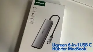 Ugreen 6 in 1 USB C Hub for MacBook (Unboxing & How to Set Up)