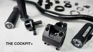 The Cockpit+ &bull; Weapon Handlebar & Stem &bull; Aeroic Grips &bull; Rockbros Light &bull; Headset & Spacers