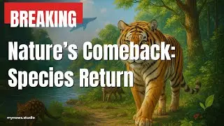 Global Rewilding Boosts Wildlife: Species Return, Forests Revive