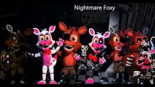 II FNAF SONG II All Adventure Foxy,s Voices