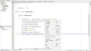 Get item from Choice in AWT Java