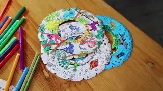 myRoodi - my room disc // indoor cardboard flying disc by TicToys
