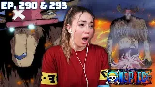 Chopper TRANSFORMS!? 😨😨 ONE PIECE Episodes 290 & 293 REACTION!