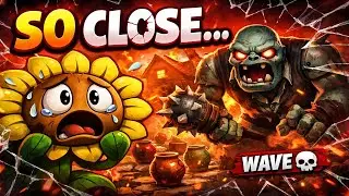 I FAILED ON THE LAST WAVE&hellip; | Plants vs Zombies Vasebreaker