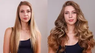 Voluminous Curls Hair Tutorial!