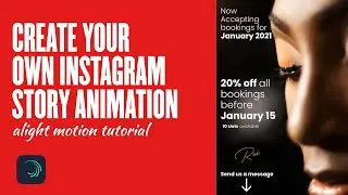 After Effects on iPad | Creating an Instagram story ad in Alight Motion