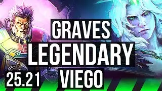 GRAVES vs VIEGO (JGL) | 20/2/5, Legendary | KR Diamond | 25.21