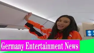 Inside Kim Air! Kim Kardashian gives tour of her 'dream' private jet complete with cashmere ceiling