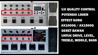 Potensio Berkualitas KORG AX1000G AX1500G Deret Bawah | Creativa Channel