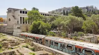 #57 Monastiraki to Thisseio walk in Athens, Greece
