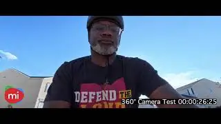 Bike Ride 360 Camera Test