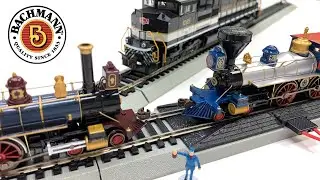 Controlling 3 Trains With One Controller - Bachmann Trains E-Z Commander DCC