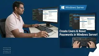 How to Create a User and Reset Password in Windows Server in Tamil 2026 | Complete Guide