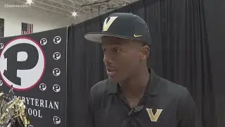 FULL INTERVIEW | FPD standout Keon Johnson signs to play college sports with Vanderbilt baseball