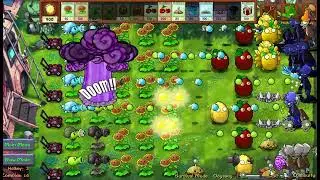 PvZ FUSION 2.1.4 - Ice Gatling Shroom, Doominator, Gatling Doom, Empress. Survival Odyssey Diff 5
