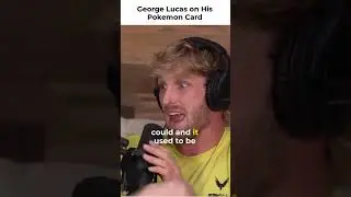 George Reacts to Logan Paul's Charizard BGS #shorts #pokemon #charizard #loganpaul #georgelucas