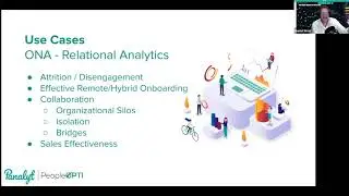 Practical Business Applications of ONA - Organizational Network Analysis / Relational Analytics