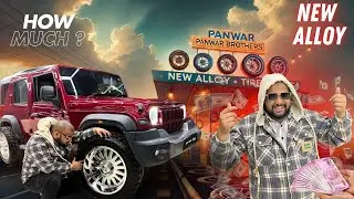 New Alloy wheels in THAR ROXX🔥|one more Surprise😎|