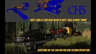 E6 Scouting new land to make the 2nd operation. And EXLUSIVE MOBILE WASH PLANT WALK THROUGH VIDEO