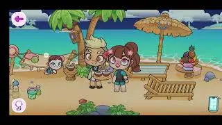 Bermain di pantai