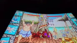 E.honda  Turbo Y button challenge  (Street fighter 2 champion edition  difficulty 1)